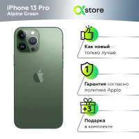 Смартфон Apple iPhone 13 Pro 6/128 ГБ, зеленый, Восстановленный