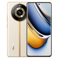 Смартфон realme 11 Pro Plus 5G NFC 200-Мегапиксельная тройная камера с Dimensity 7050 Восьмиядерный процессор 5000 мАч 100Вт SUPERVOOC Charge 12/1 ТБ, золотой