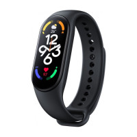 Умные часы Xiaomi Mi Band 7 (Ростест), Чёрный