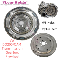 7-скоростной DSG-маховик AM DQ200 OAM, Двойная муфта, автоматическая трансмиссия, 6/8 отверстий, 129/132 зубьев, маховик для VW Golf, Skoda, автомобильные аксессуары