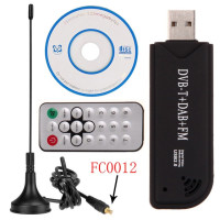 Цифровой ТВ-тюнер USB 2,0 Dongle Stick TV SDR приемник RTL2832U + R820T DVB-T SDR + DAB + FM высокое качество с дистанционным управлением