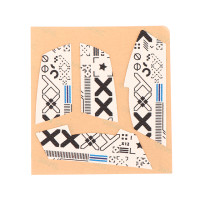 Для Logitech G302 G303 G402 проводной G502 G304 G102 G304 G403 G603 G703 G602 G903 G900 коврик для мыши ножная наклейка Нескользящая наклейка