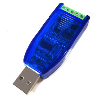 Промышленный преобразователь USB в RS485 RS232, с защитой от обновления, совместим с RS485 преобразователем V2.0, стандартный фоторазъем