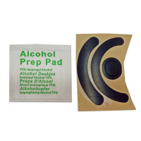 Игровая мышь, ножки, наклейки, коврики с изогнутыми краями для logitech G403 G603 G703, самоклеящиеся коньки для мыши B36A