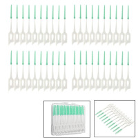 Новинка 1 упаковка/40 шт. мягкая очистка между межзубной нитью щетки для зубов инструмент для ухода за полостью рта Прямая поставка