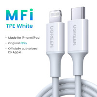 UGREEN MFi 20 Вт PD USB C к Lightning Кабель для iPhone 14 13 12 11 Pro Max Быстрая зарядка для iPad Mini Phone