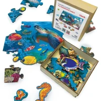 Пазлы деревянные развивающие игрушки для детей мозаика