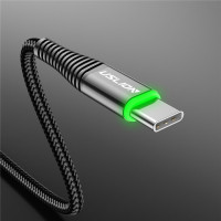 Кабель USB Type-C USLION, 0,5 м/1 м/2 м