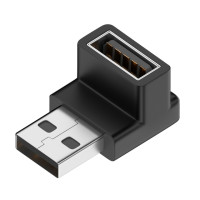 Удлинительный адаптер USB 3,0 с прямым углом 90 градусов