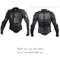Мотоциклетная Защитная армированная одежда, полноразмерная армированная ткань, Защита спины черепахи для мотокросса, черные прочные Мотоциклетные Куртки