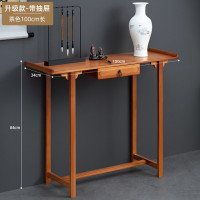 Домашний простой винтажный Бамбуковый стол-консоль для гостиной минималистский выдвижной ящик вход длинный боковой стол домашняя мебель для украшения
