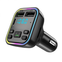 Автомобильный FM-трансмиттер RYRA с Bluetooth 5,0 и двумя USB-портами