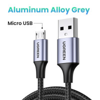 Кабель UGREEN с Micro USB, 3 А, черный