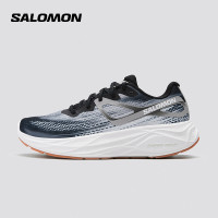 salomon薩洛蒙緩震路跑鞋男款低幫黑色透氣運動透氣AERO GLIDE