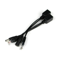 10 шт. (5 пар) кабель адаптер POE разъемы Пассивный кабель питания Ethernet PoE адаптер RJ45 инжектор + комплект разветвителей 12 В 24 в 36 В