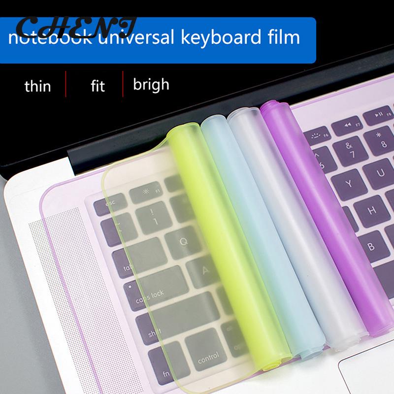 1Pc Universal Keyboard Cover For 12"-17" Laptop Notebook Silicone Protector Skin Laptop Dust Universal Film