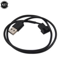 3-контактный 4-контактный кабель-переходник с вентилятором на USB 3/4 контактный разъем для кабеля питания для компьютерного ПК 5 в 30 см 50 см