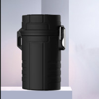 Портативный водонепроницаемый чехол для 20 сигарет с USB-зарядкой