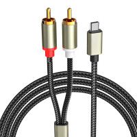 Аудиокабель USB C RCA