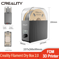 Коробка для сушки наполнителя Creality 2,0, 360 °, нагрев горячим воздухом, 1,75 мм/2,85 мм