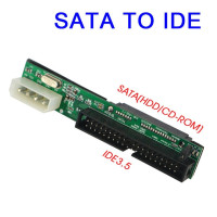 Адаптер Sata-IDE 2,5 Sata мама к 3,5 IDE папа конвертер 40 PIN порт 2,5 Гбит 3,5 до 133 IDE поддержка порта ATA 100 HDD CD