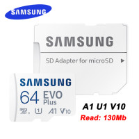 SAMSUNG EVO Plus Micro SD карта памяти, 128 ГБ, 64 ГБ, 512 ГБ, 256 ГБ