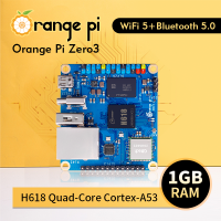 Мини-ПК Orange Pi Zero 3 1 ГБ ОЗУ DDR4 Allwinner H618 Wi-Fi Bluetooth BLE