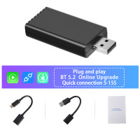 Беспроводной мини-адаптер для Carplay, Wi-Fi, USB, Bluetooth