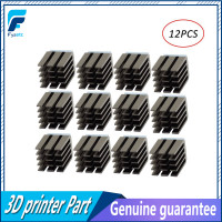Запчасти для 3D-принтера, радиаторы для шагового двигателя, Охлаждающий радиатор, сверхтихий для TMC2100, A4988, DRV8825, TMC2208, TMC2130, 12 шт.