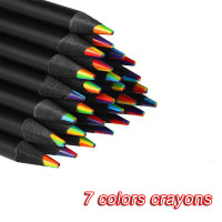 Пастельные разноцветные карандаши, 7 цветов