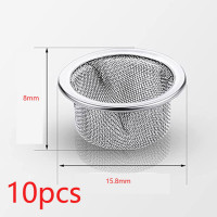 Экран курительной трубки купольная оправа сетка 0,5/1 дюйм 304 нержавеющая сталь и Латунная чаша сменный металлический фильтр