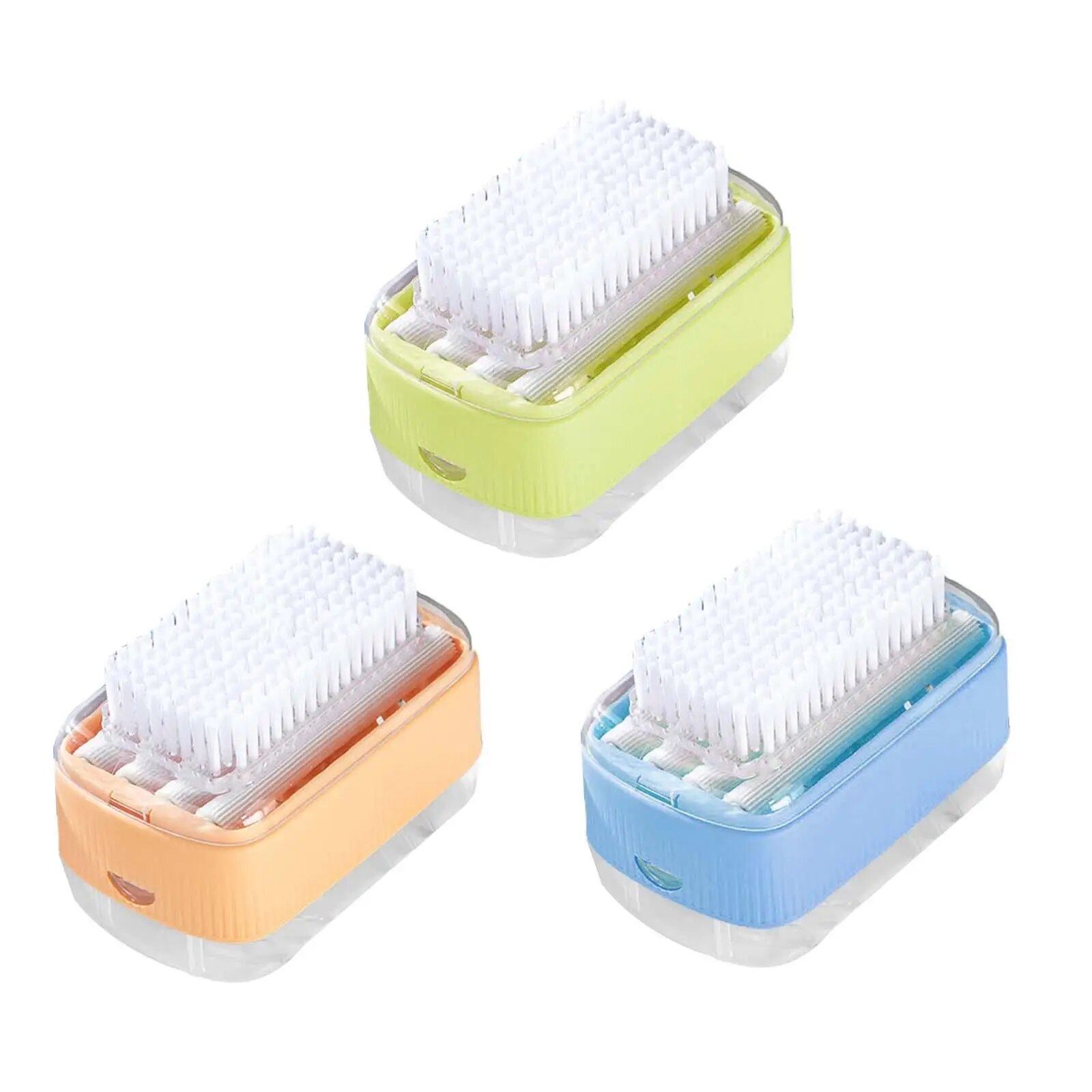 Soap Dish with Lid Soap Lather Free Hand Rub Foaming Soap Dish for Travel Bathroom Laundry Kitchen Outdoor