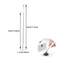 Гибкая щетка для удаления отверстий в канализации, 45 см