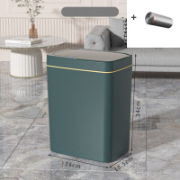 Умная автоматическая мусорная корзина с бесконтактным белым и узким умным домом