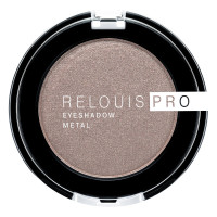 RELOUIS Тени для век  PRO EYESHADOW METAL тон 52 COCOA MILK