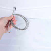 Набор для очистки дренажа холодильника, длинная гибкая щетка для очистки водосточных трубок холодильника, инструмент для чистки