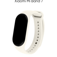 Силиконовый ремешок для фитнес-браслета Xiaomi Mi Band 7 / Ми Бэнд 7