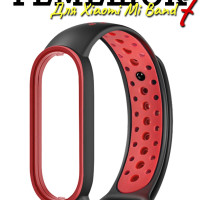 Ремешок для Xiaomi Mi Band 7/Сяоми Ми Бэнд 7/Спортивный ремешок для фитнес-браслета силикон