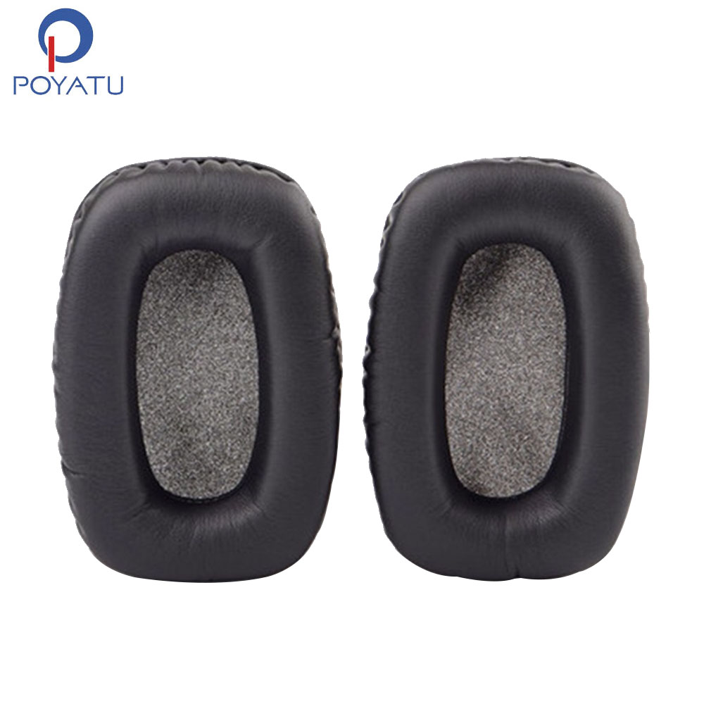POYATU Ear Pads Headphone Earpads For Beyerdynamic DT100 DT102 DT108 DT109 Ear Pads Headphone Earpads Cushion Cover PU Leather 2 
