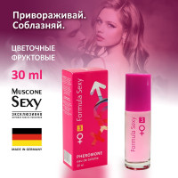 Туалетная вода женская Formula Sexy №3 с феромонами 30 мл