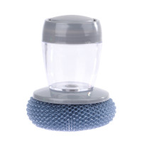 Автоматическая щетка для дозирования мыла, чистящая щетка для жидкости с нажимным нажимом, мыльница для мытья посуды, очиститель для кухни