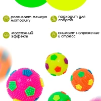 Мячик резиновый Игрушка для детей Массажный мяч ежик
