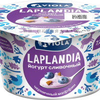 Йогурт Laplandia Черничный маффин, 7,2%, 180 г