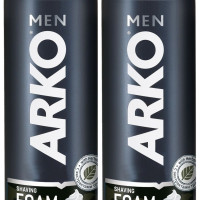 Arko Men Пена для бритья защита от раздражения, 2 шт. по 200 мл