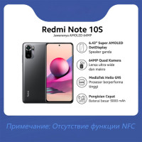 Смартфон Xiaomi Xiaomi Redmi note10S Глобальное издание 6/128 ГБ, серый