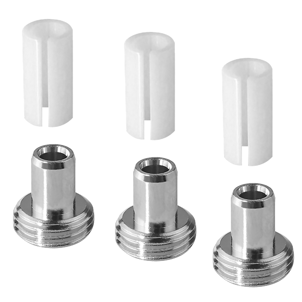 6pcs Fiber Optic Visual Fault Locator Ceramic Tube And Metal Head