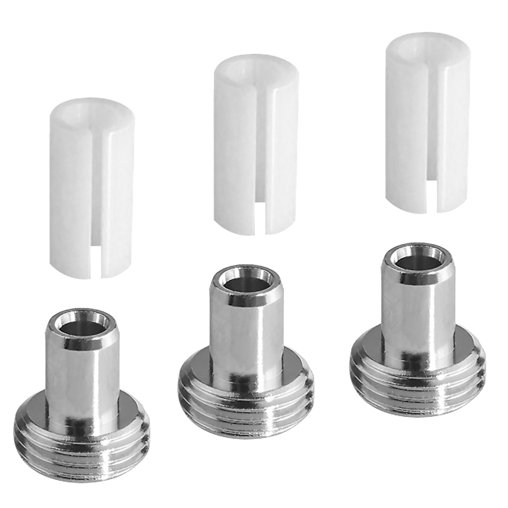 6pcs Fiber Optic Visual Fault Locator Ceramic Tube And Metal Head