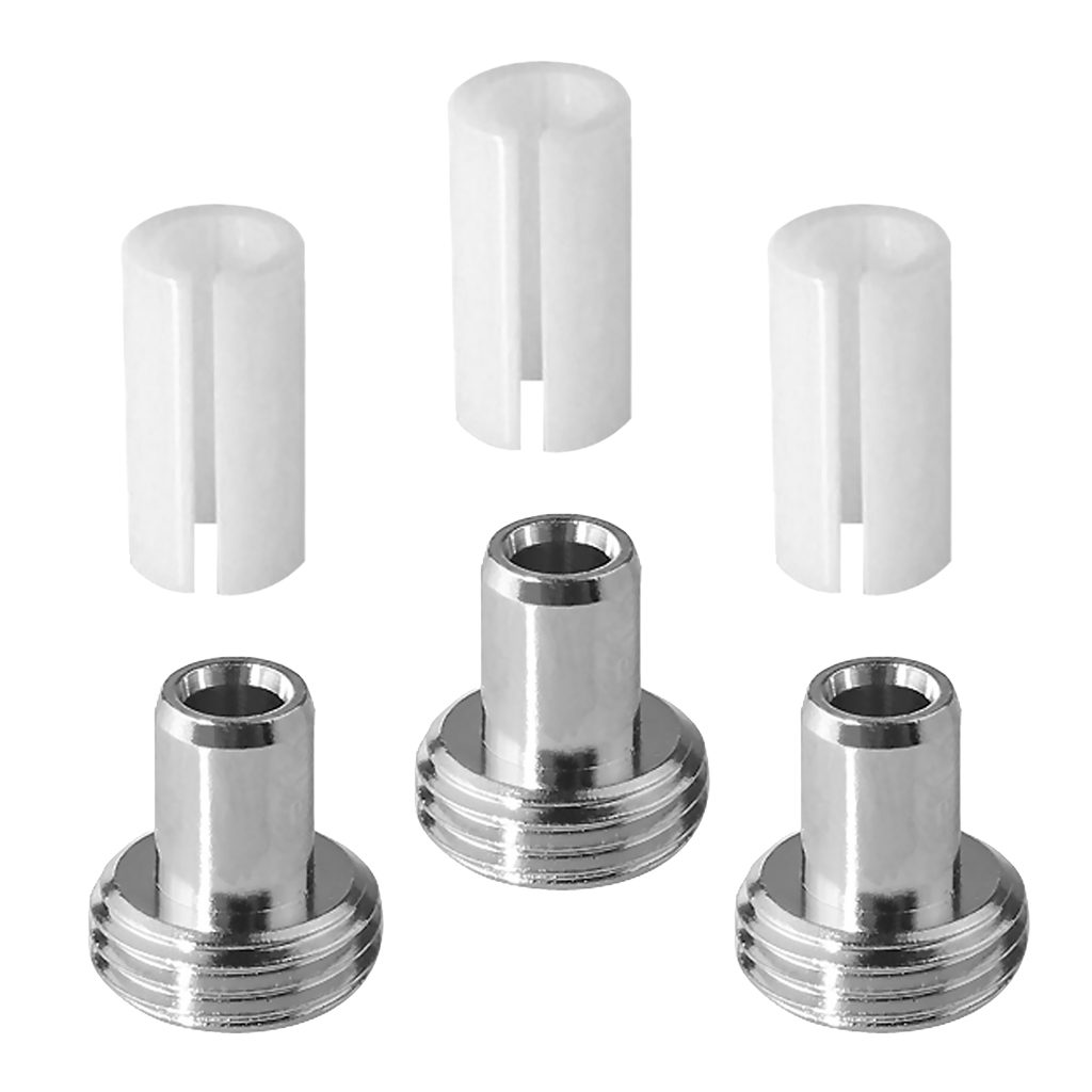 6pcs Fiber Optic Visual Fault Locator Ceramic Tube And Metal Head