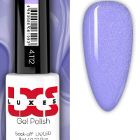 LUXES Гель-лак для ногтей / гель лак / гель-лаки / шеллак для ногтей / для маникюра / 8 мл / 4.112 Пастельно-фиолетовый