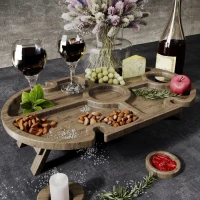 Столик  для вина деревянный